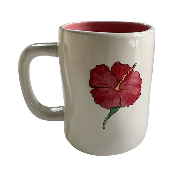 Rae Dunn Coffee Mug Keep Palm and Summer On (Ivory with Black Lettering) NWOT - Picture 4 of 9